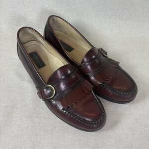 GH Bass Ellington Tassel Loafers Mens 9  Tassel Leather Casual Vintage Shoes 12D